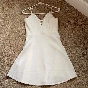 White spunky DRESS